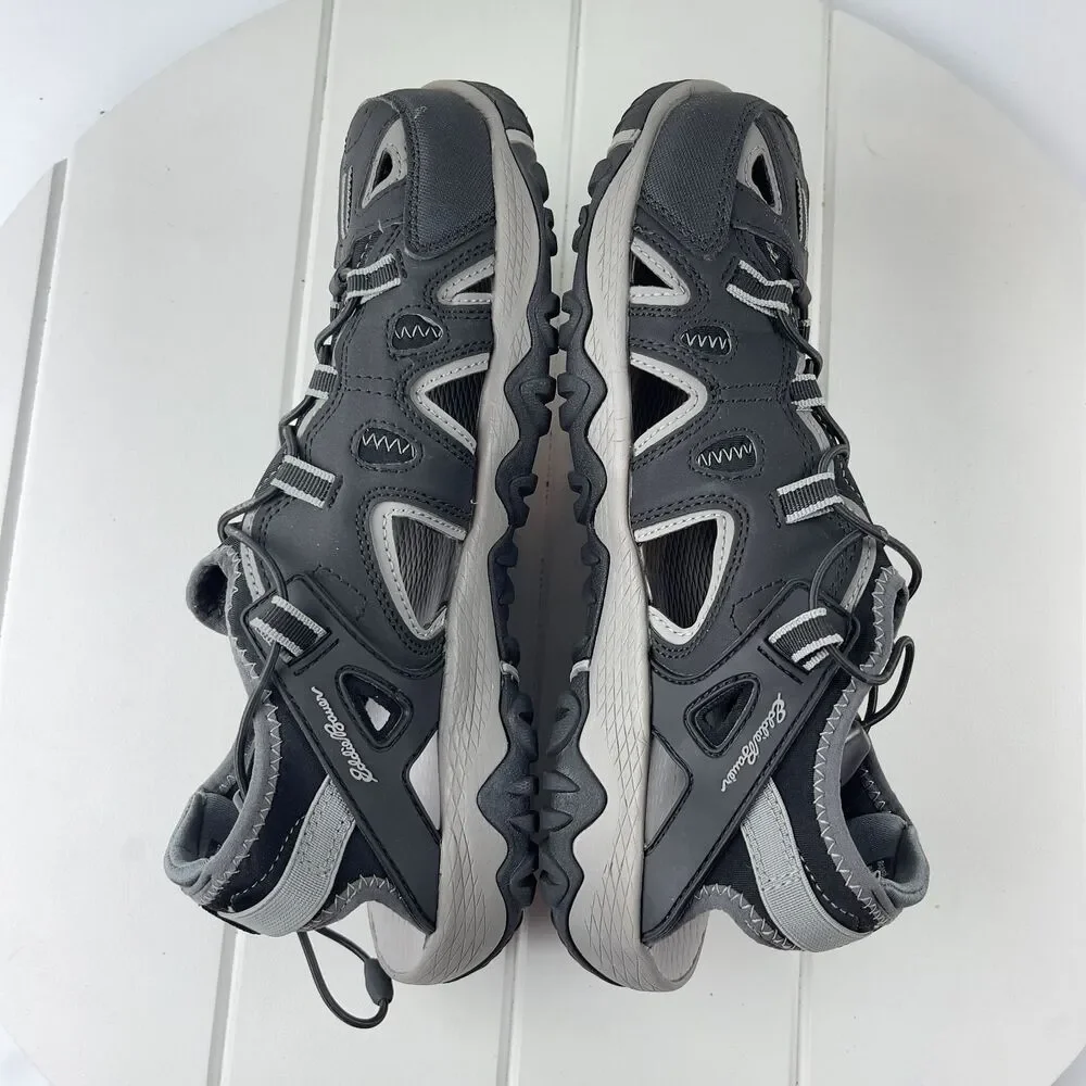 Eddie Bauer Mens Size 9M Rainier Outdoor Hiking Sandals Water Shoes Black